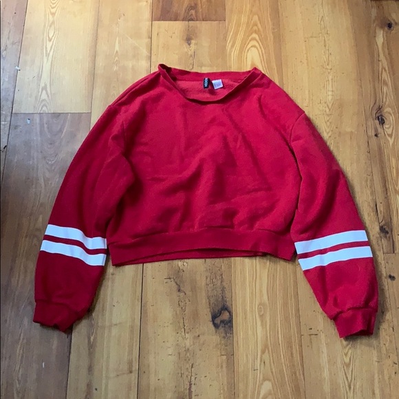H&M crop top sweatshirt - Picture 1 of 2